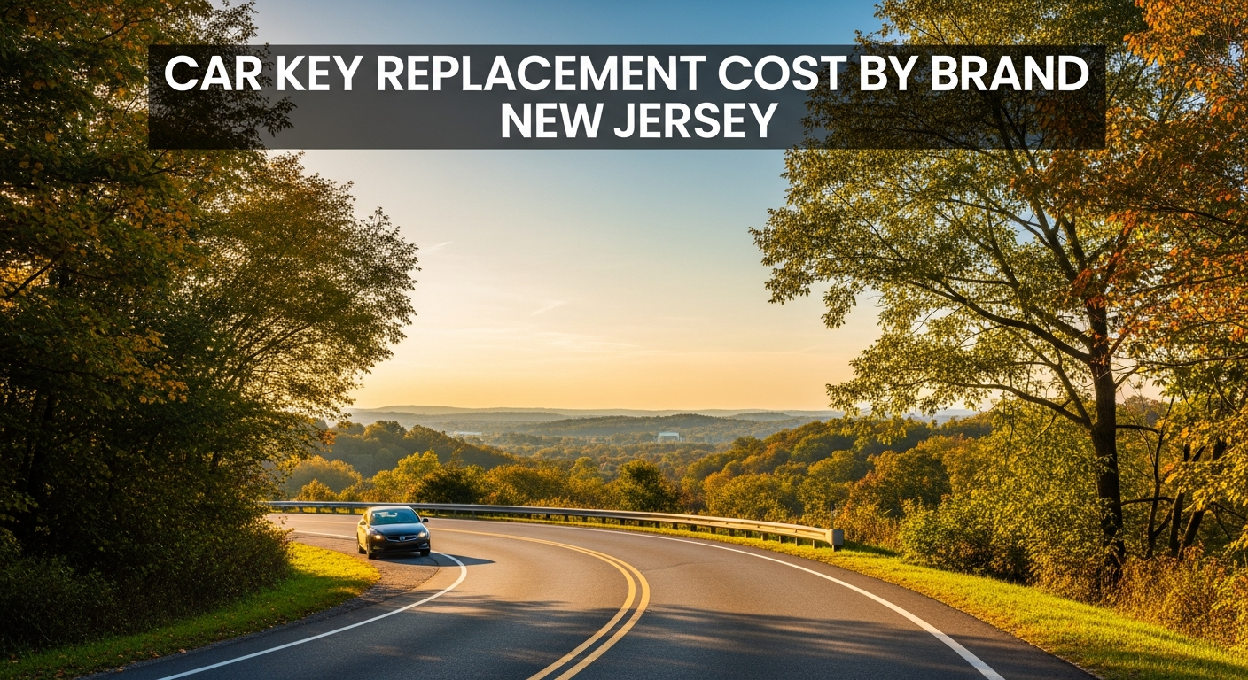 Car Key Replacement Cost by Brand in New Jersey — Newark NJ Locksmith